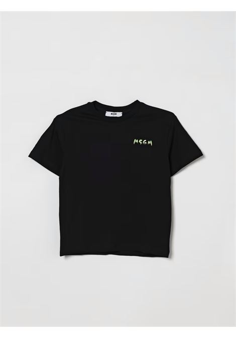 T-shirt con logo MSGM KIDS | S6MSJUTH003110